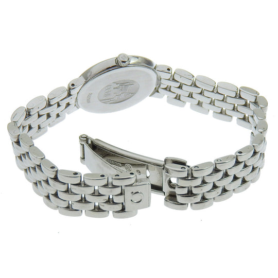 OMEGA Watches Quartz 4570.31 Stainless Steel Silver Devil Silver dial Women Used Authentic