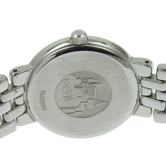 OMEGA Watches Quartz 4570.31 Stainless Steel Silver Devil Silver dial Women Used Authentic