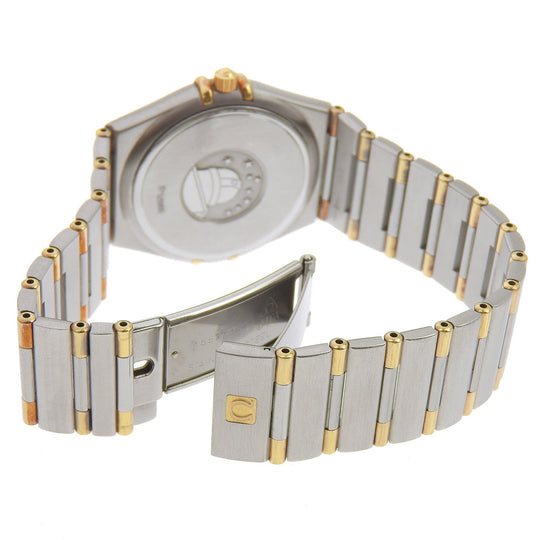 OMEGA Watches Quartz 1212.1 Stainless Steel gold Constellation gold dial mens Used Authentic