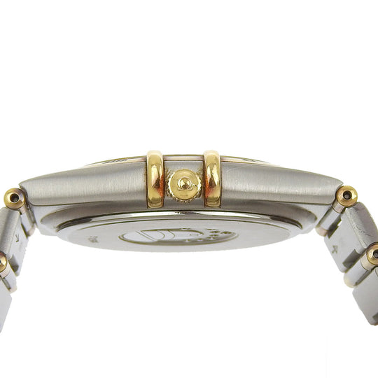 OMEGA Watches Quartz 1212.1 Stainless Steel gold Constellation gold dial mens Used Authentic