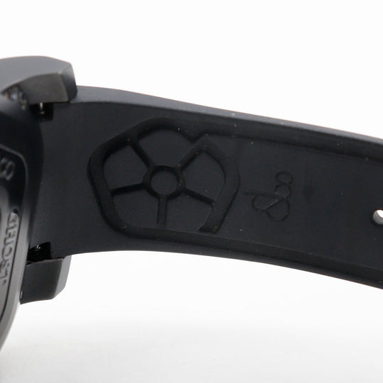 JACOB&CO Watches Quartz JC-GST-WHD Stainless Steel, Rubber black GMT 5 Time Zone Ghost black dial mens Used Authentic