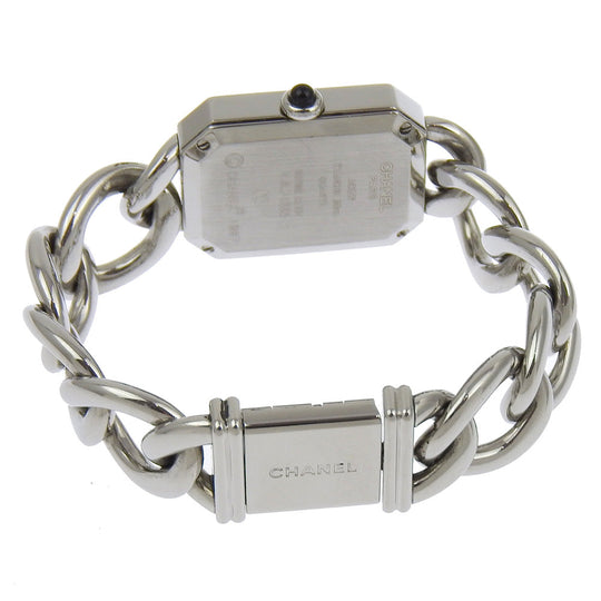 CHANEL Watches Quartz H0452 Stainless Steel Silver Premiere S black dial Women S Used Authentic