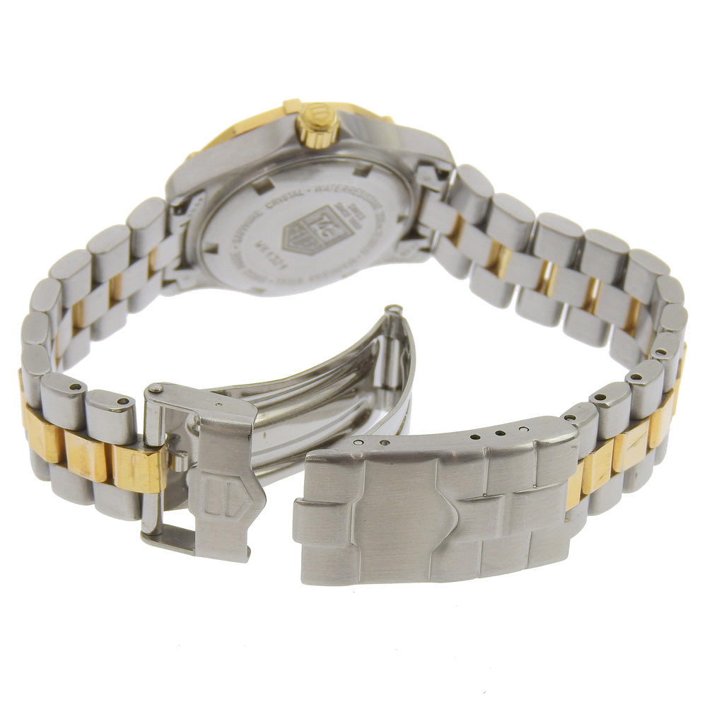 TAG HEUER Watches Quartz WK1321 Plated Gold , Stainless Steel gold Professional Date 200 gold dial Women Used Authentic