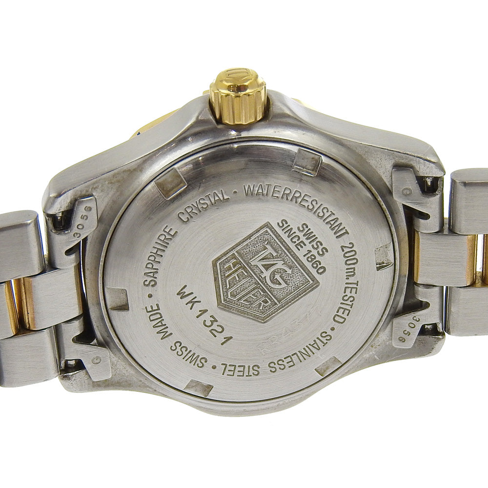 TAG HEUER Watches Quartz WK1321 Plated Gold , Stainless Steel gold Professional Date 200 gold dial Women Used Authentic