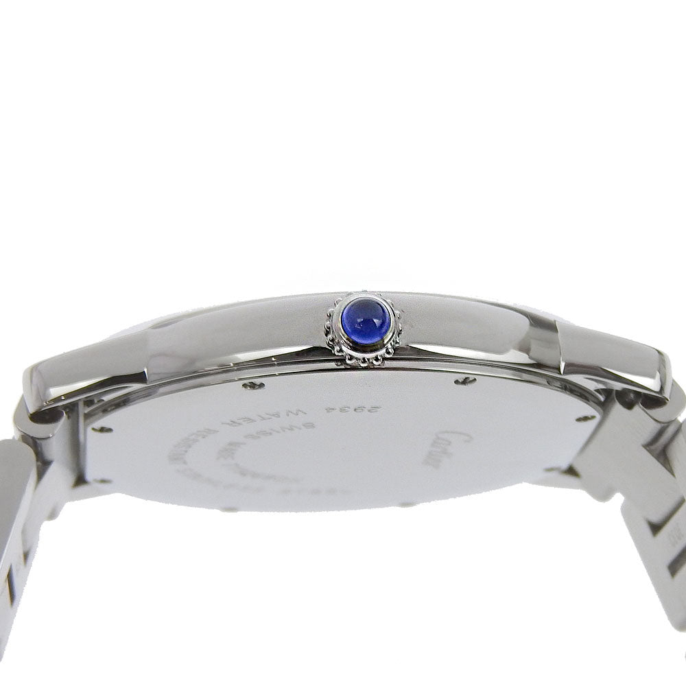 CARTIER Watches Quartz W6701005 Stainless Steel Silver Ronde SoloLM Silver dial mens Used Authentic