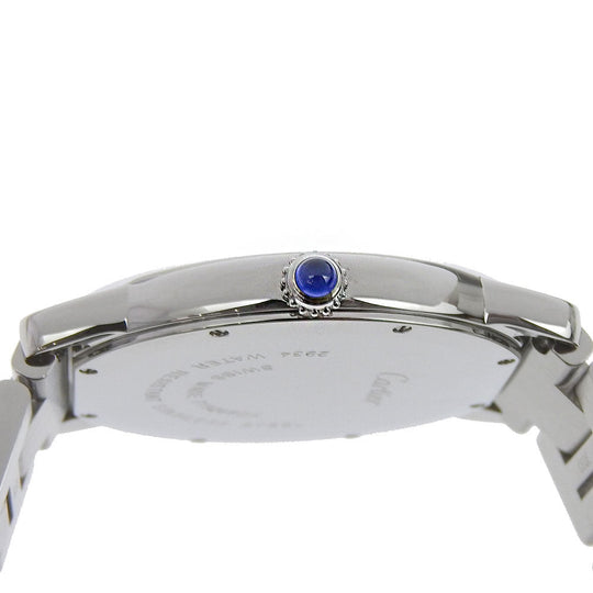 CARTIER Watches Quartz W6701005 Stainless Steel Silver Ronde SoloLM Silver dial mens Used Authentic