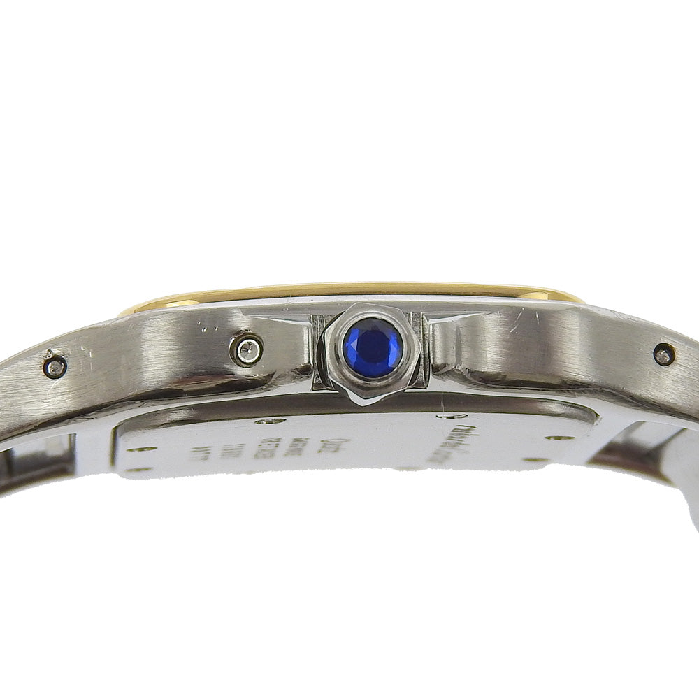 CARTIER Watches Quartz W20007C4 Stainless Steel , YG Silver Moon phase Santos Galve LM beige dial