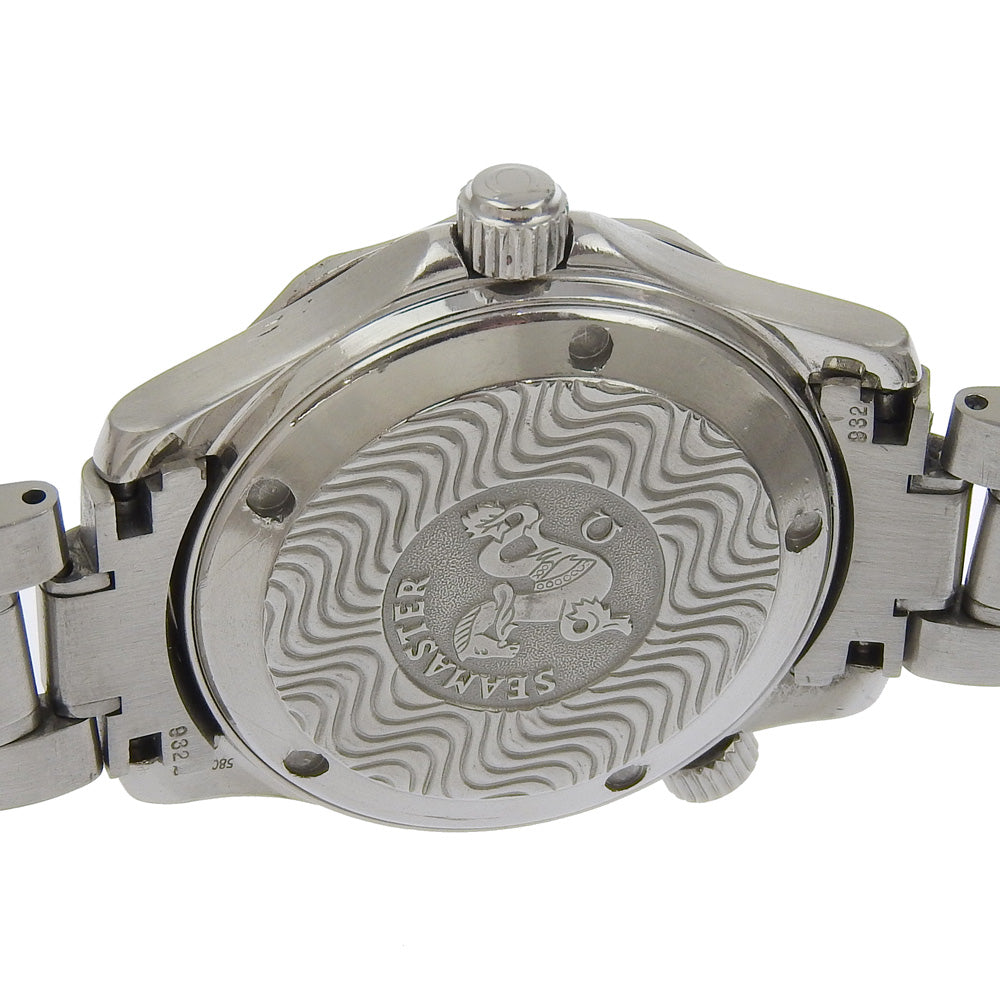 OMEGA Watches Quartz 2263.8 Stainless Steel Silver Professional 300 Seamaster Blue dial Boys Used Authentic