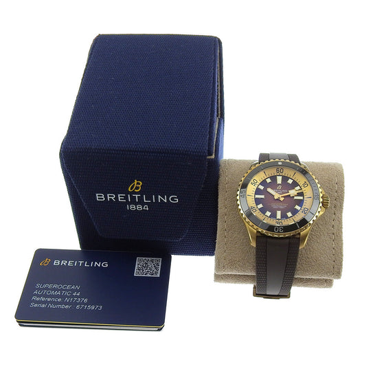 BREITLING Watches N17376201Q1S1 Rubber, Bronze gold cal.SW200-1 Super Ocean Automatic 44 mens Used Authentic