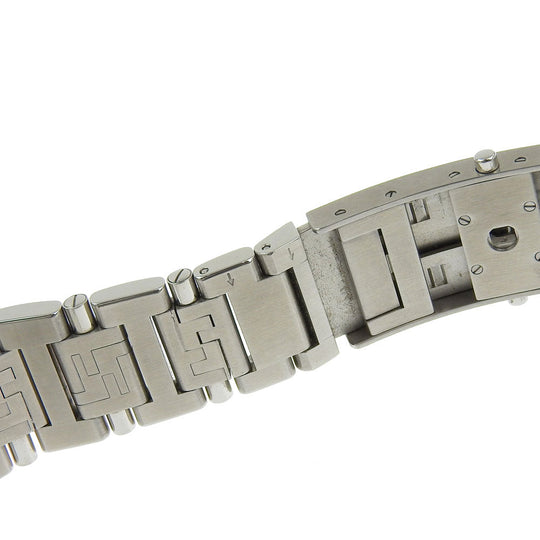 FENDI Watches Quartz 4700G Stainless Steel Silver high speed black dial