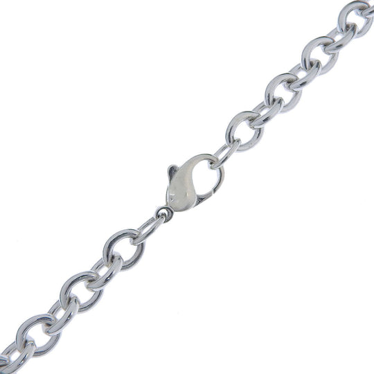 TIFFANY&Co. Necklace Silver925, K18 Yellow Gold Silver Heart lock key Women Used Authentic