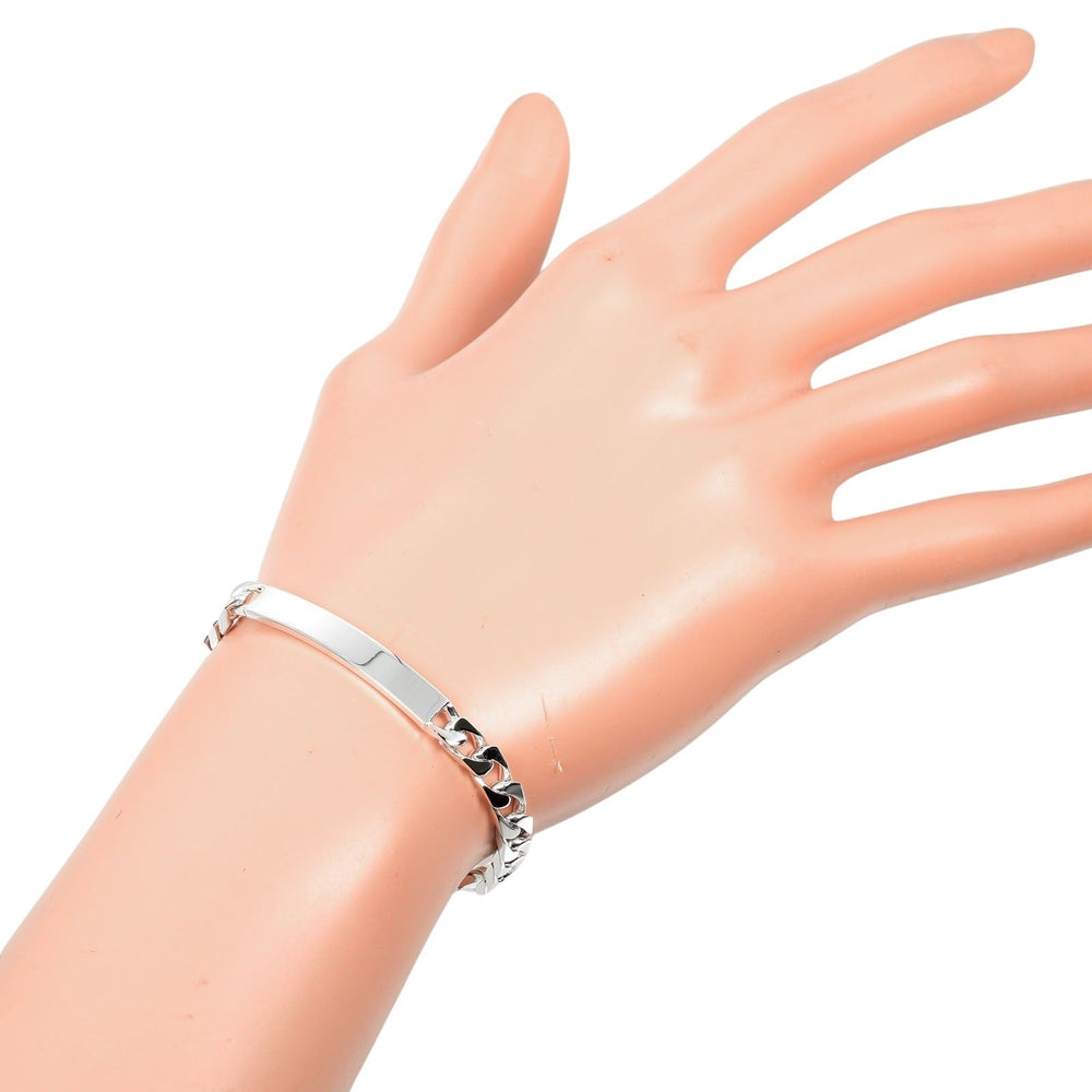 TIFFANY&Co. bracelet Silver925 Silver Kihei ID Plate mens Used Authentic