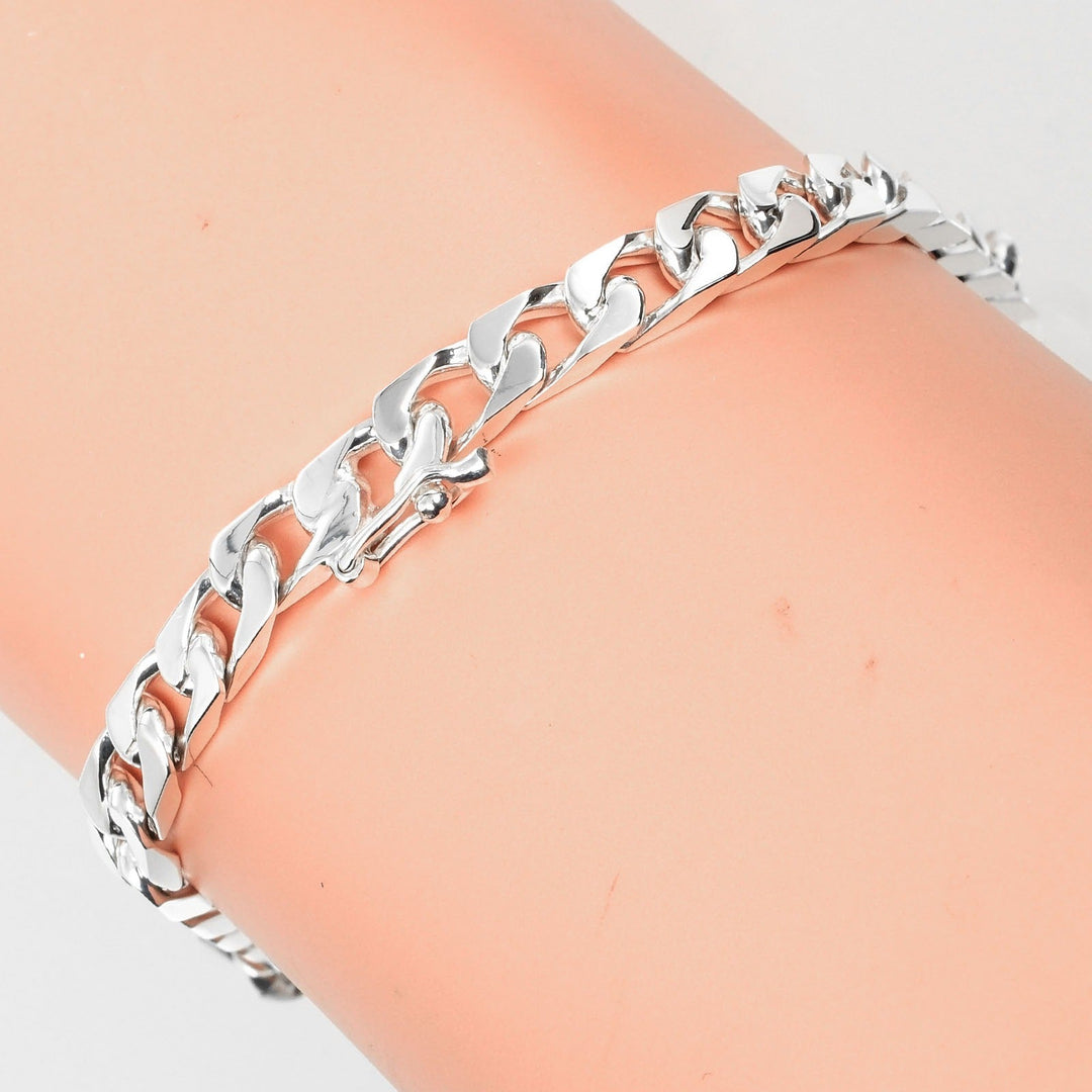 TIFFANY&Co. bracelet Silver925 Silver Kihei ID Plate mens Used Authentic