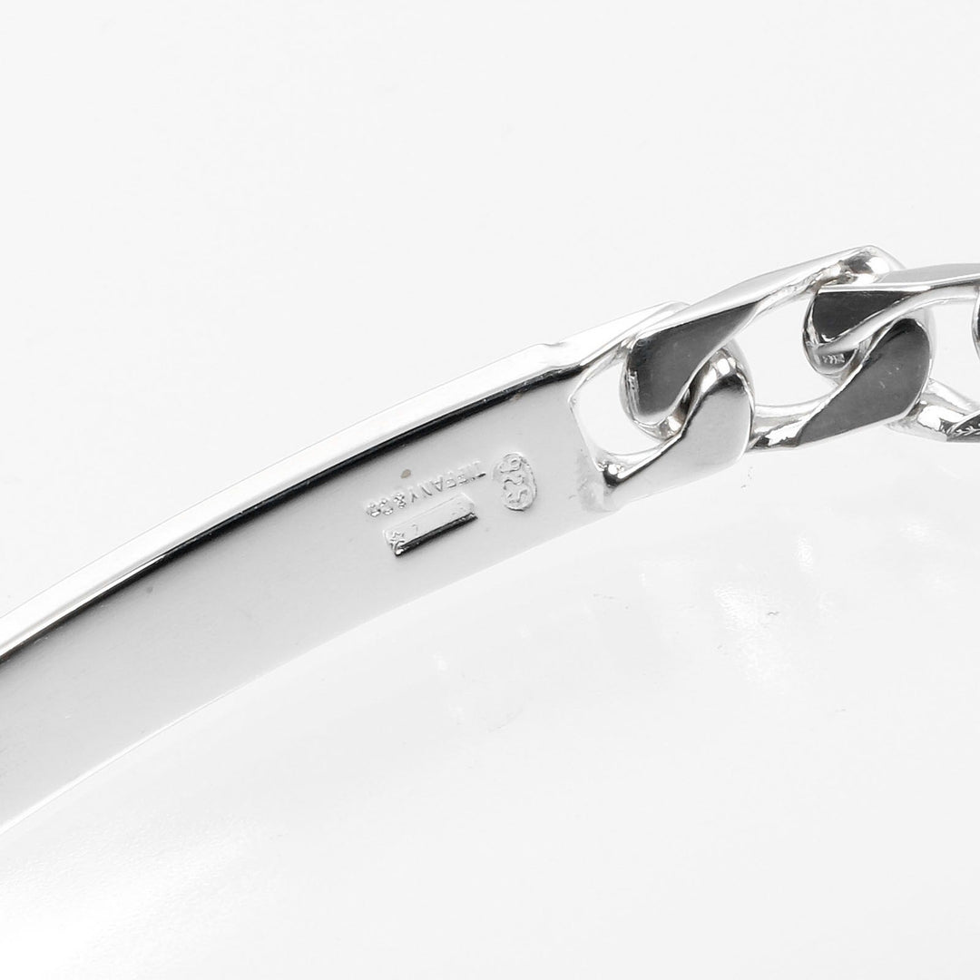 TIFFANY&Co. bracelet Silver925 Silver Kihei ID Plate mens Used Authentic