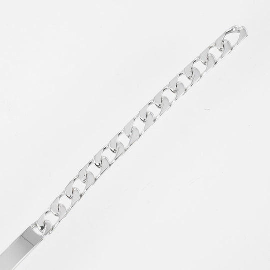 TIFFANY&Co. bracelet Silver925 Silver Kihei ID Plate mens Used Authentic