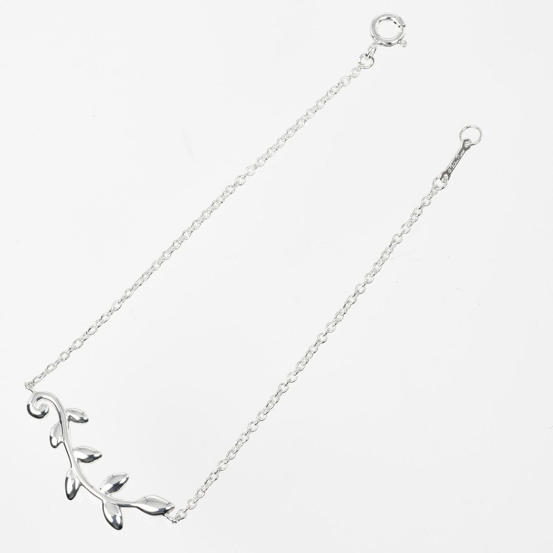 TIFFANY&Co. bracelet Silver925 Silver Circumference of Wristaroundcm17.5 Olive leaf Women Used Authentic