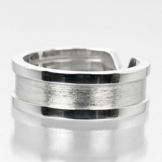 CARTIER Ring K18 white gold Silver 2C Women 50 Used Authentic