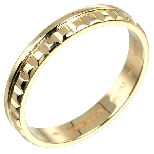 Boucheron Ring K18 yellow gold gold Quatre Radiant Half mens 65 Used Authentic
