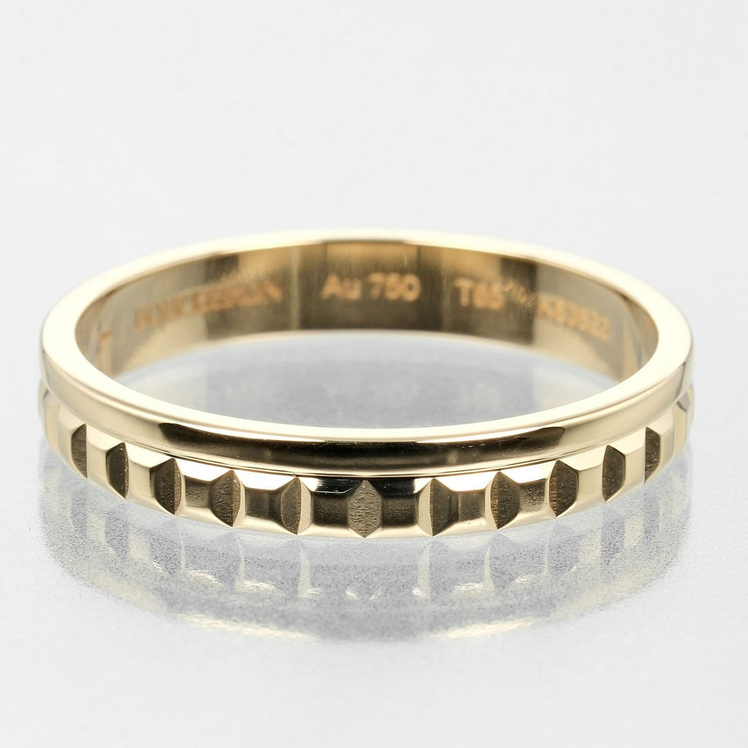 Boucheron Ring K18 yellow gold gold Quatre Radiant Half mens 65 Used Authentic