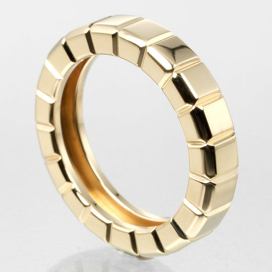 Chopard Ring K18 yellow gold gold Ice cube Women Used Authentic