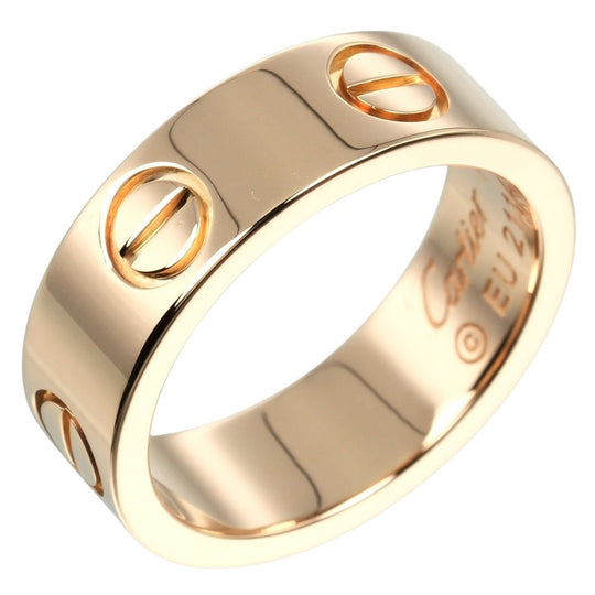 CARTIER Ring K18 Pink Gold gold love Women 47 Used Authentic
