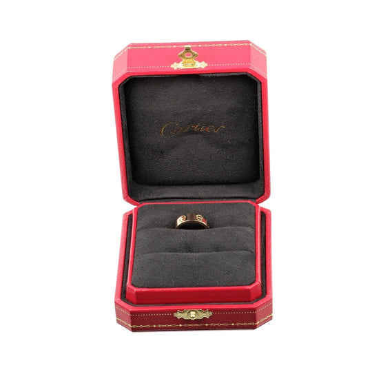 CARTIER Ring K18 Pink Gold gold love Women 47 Used Authentic