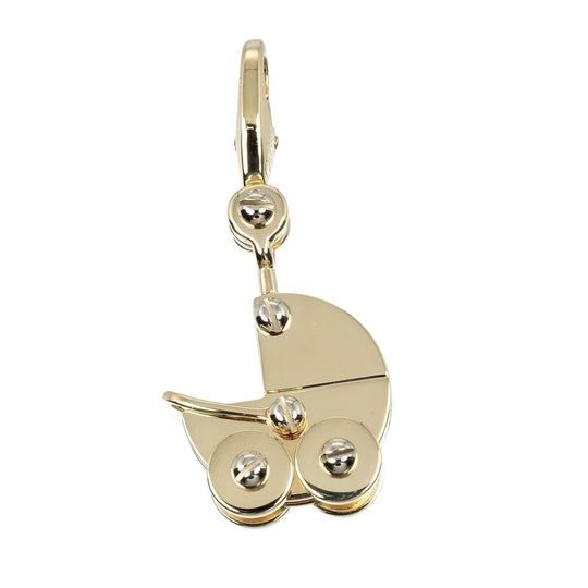 CARTIER Pendant top K18 Yellow Gold, K18 White Gold gold stroller Women Used Authentic