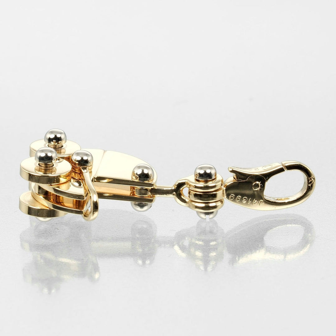 CARTIER Pendant top K18 Yellow Gold, K18 White Gold gold stroller Women Used Authentic