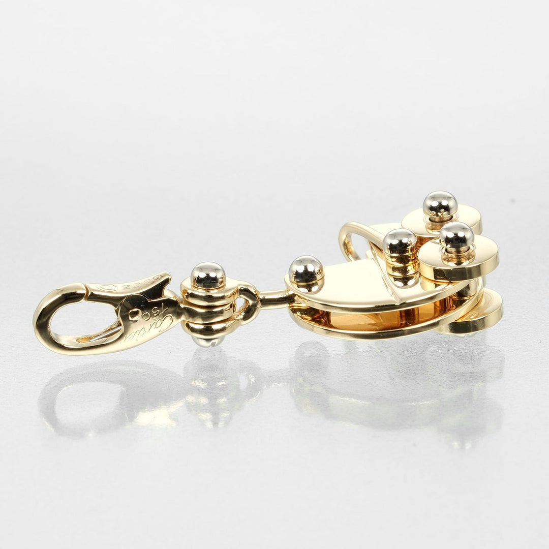 CARTIER Pendant top K18 Yellow Gold, K18 White Gold gold stroller Women Used Authentic