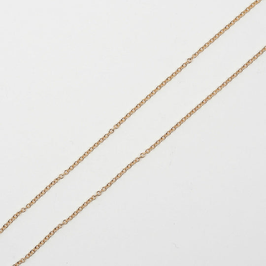 TIFFANY&Co. Necklace K18 Pink Gold gold Olive leaf Women Used Authentic