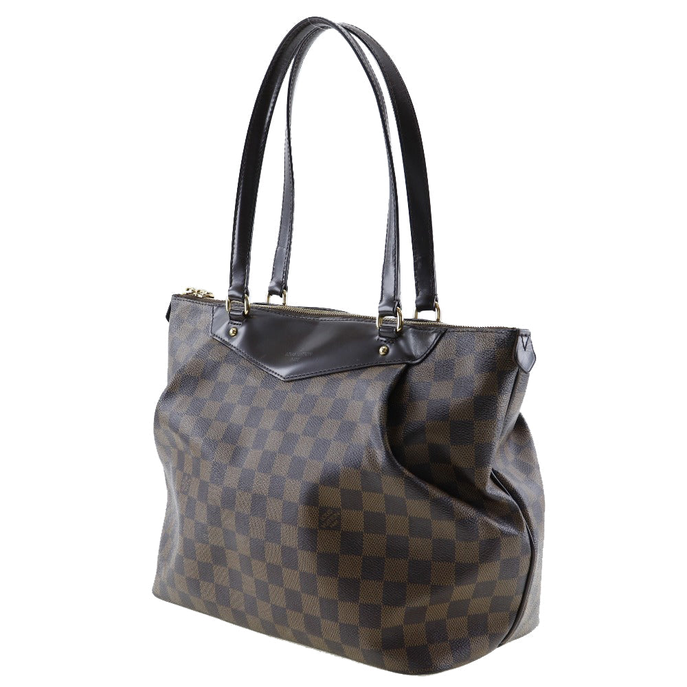 LOUIS VUITTON Shoulder Bag N41103  Damier canvas Brown Westminster GM Women Used Authentic