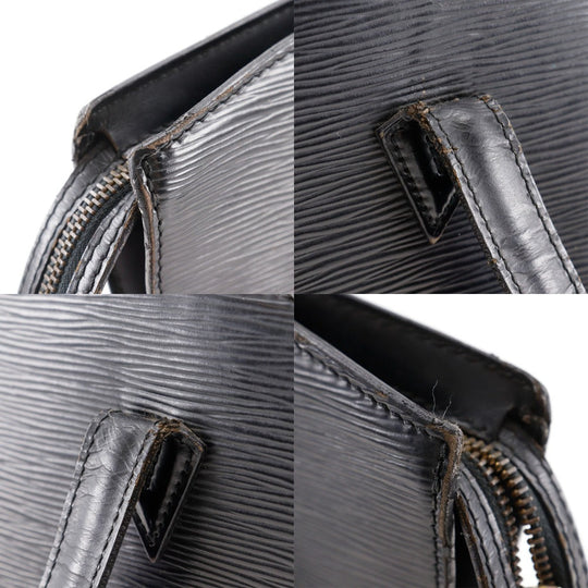 LOUIS VUITTON Handbag M52272 Epi Leather black Sunjack PM Women Used Authentic