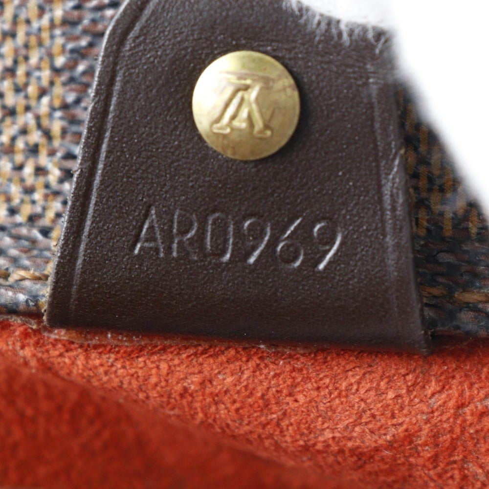 LOUIS VUITTON Tote Bag N51123 Damier canvas Brown Parioli PM Women Used Authentic