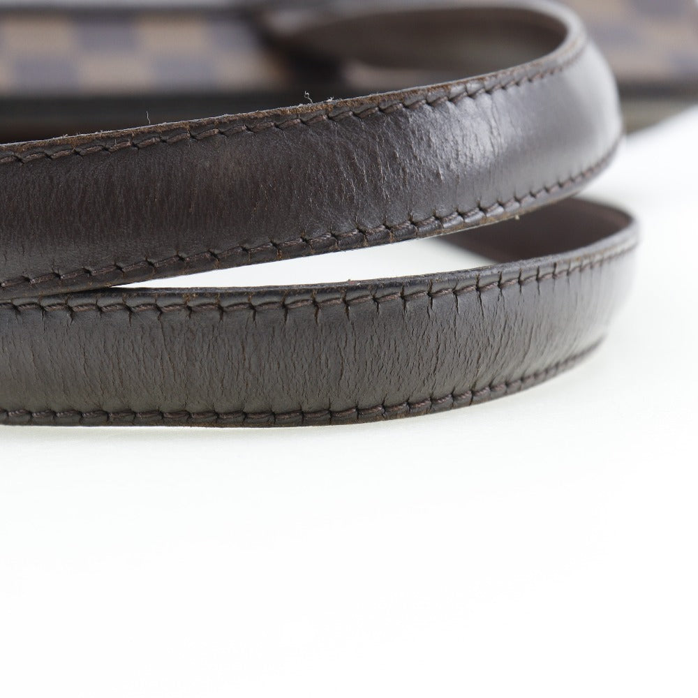 LOUIS VUITTON Tote Bag N51123 Damier canvas Brown Parioli PM Women Used Authentic