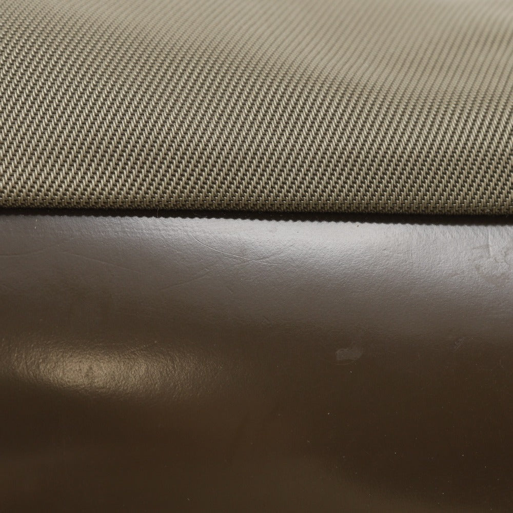 GUCCI Shoulder Bag 000.2404.0509 Nylon canvas khaki 2WAY Bamboo one belt Women Used Authentic