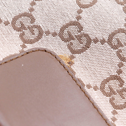 GUCCI Shoulder Bag 001.4204 GG canvas, leather Brown one belt Women Used Authentic