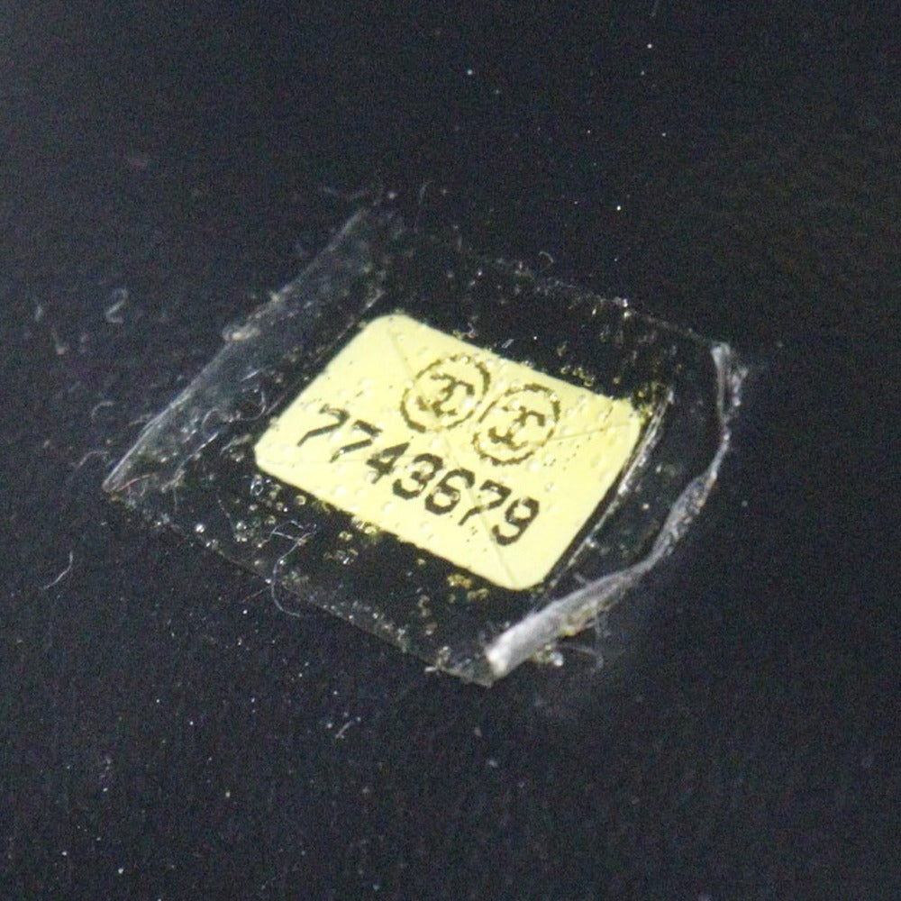 CHANEL Pouch A01998 Caviar skin black Handbag COCO Mark Vanity Women Used Authentic
