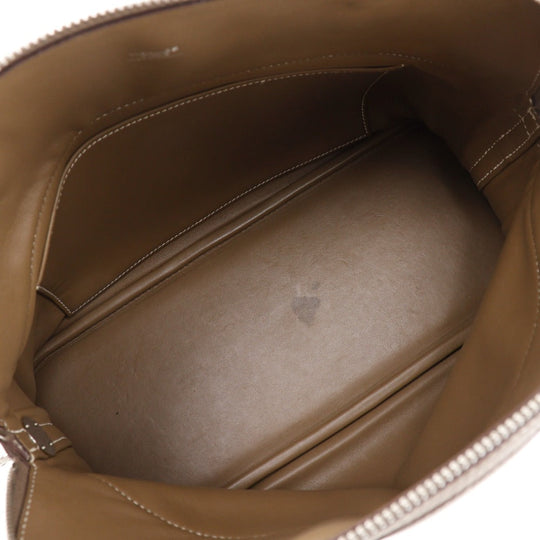HERMES Handbag 029812CK-18 Taurillon Clemence gray Bored 31 Women Used Authentic