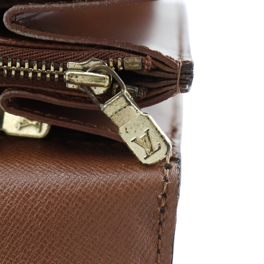 LOUIS VUITTON Handbag M51190 Monogram canvas Brown Concorde Women Used Authentic