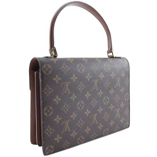 LOUIS VUITTON Handbag M51190 Monogram canvas Brown Concorde Women Used Authentic