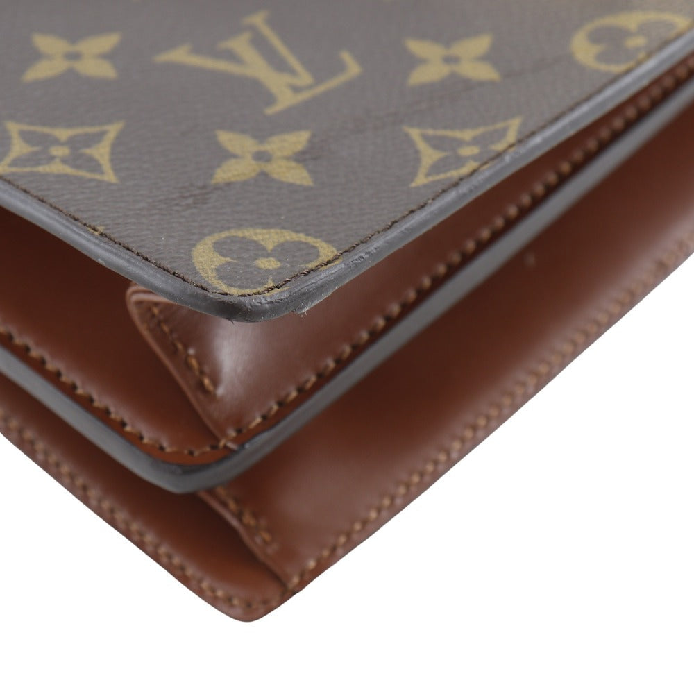 LOUIS VUITTON Handbag M51190 Monogram canvas Brown Concorde Women Used Authentic