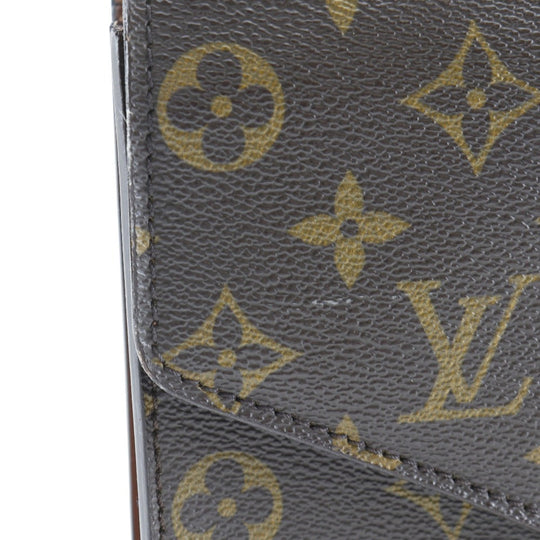 LOUIS VUITTON Handbag M51190 Monogram canvas Brown Concorde Women Used Authentic