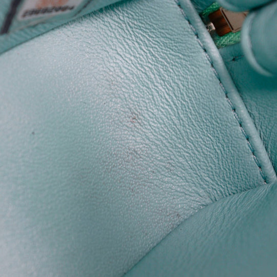 CHANEL Handbag Calfskin light blue 2WAYShoulder Matrasse Trendy COCO Mark Women Used Authentic