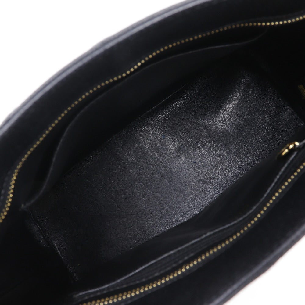 CHANEL Tote Bag A01804 Caviar skin black Replica Tote Women Used Authentic