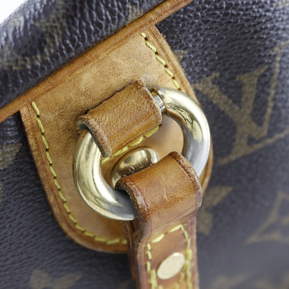 LOUIS VUITTON Shoulder Bag M95565 Monogram canvas Brown Montorgueil PM Women Used Authentic