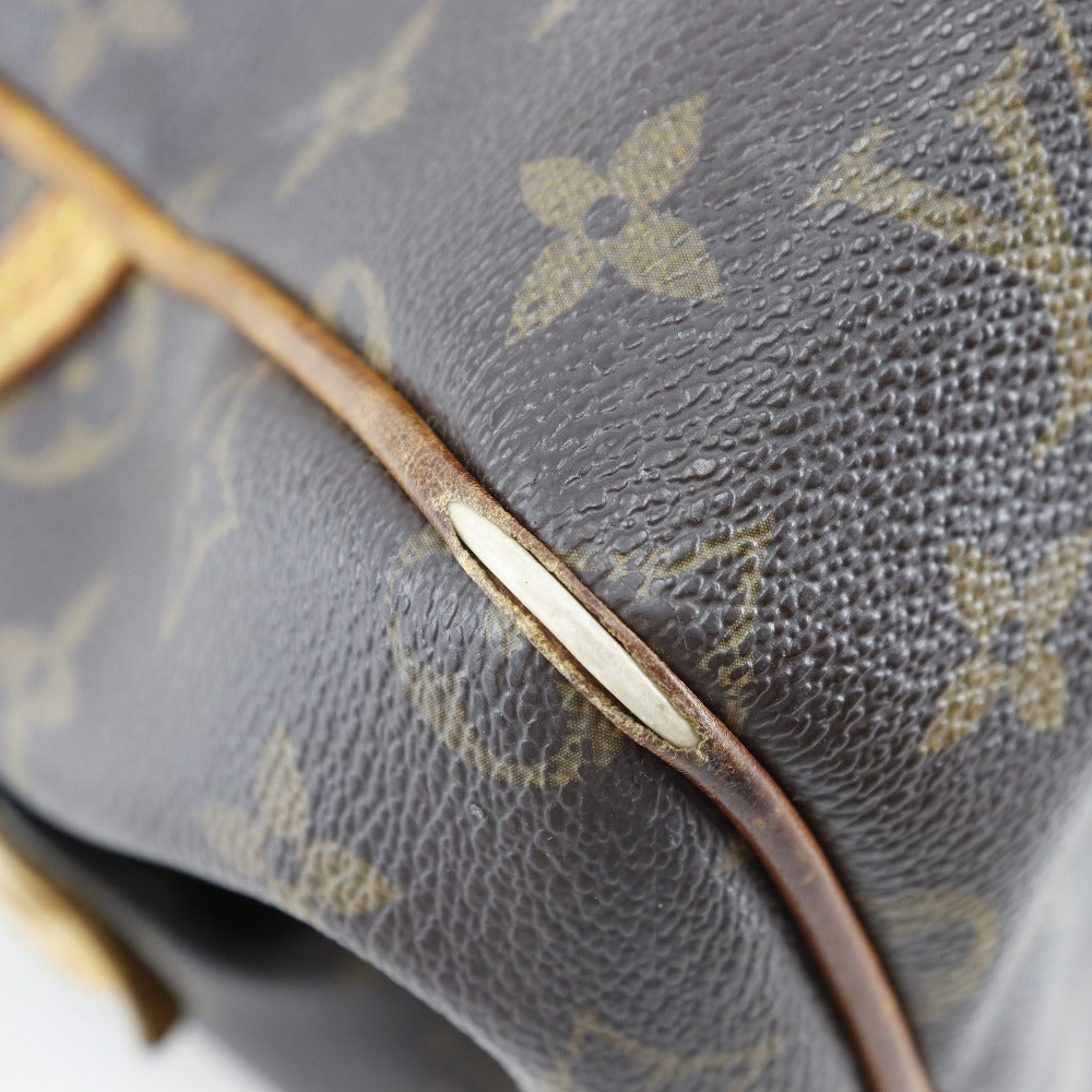 LOUIS VUITTON Shoulder Bag M95565 Monogram canvas Brown Montorgueil PM Women Used Authentic