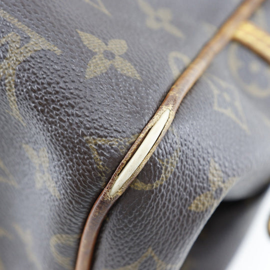 LOUIS VUITTON Shoulder Bag M95565 Monogram canvas Brown Montorgueil PM Women Used Authentic