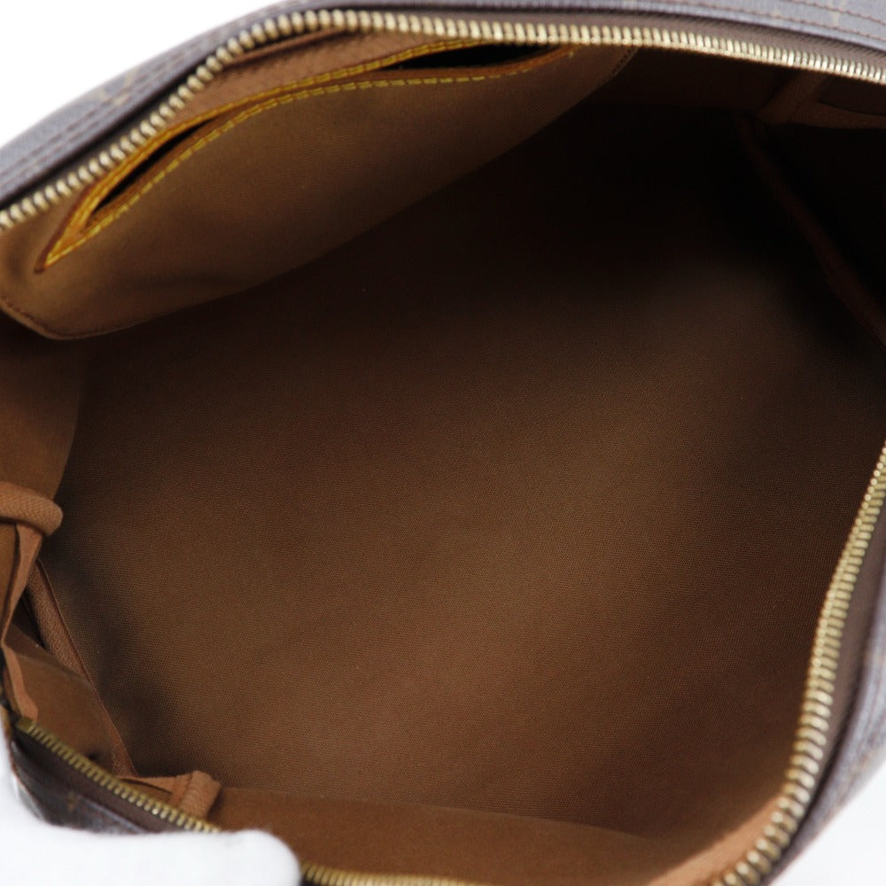 LOUIS VUITTON Shoulder Bag M95565 Monogram canvas Brown Montorgueil PM Women Used Authentic