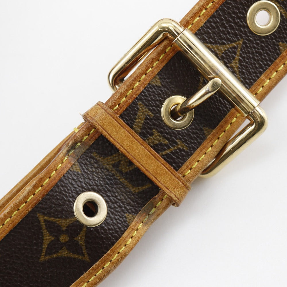 LOUIS VUITTON Shoulder Bag M95174 Monogram Perfo Brown / orange Musette Women Used Authentic