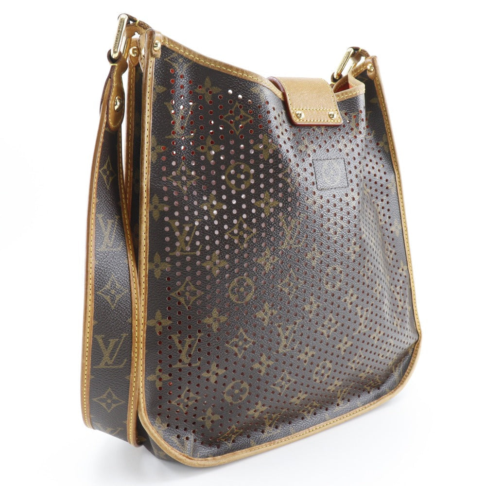 LOUIS VUITTON Shoulder Bag M95174 Monogram Perfo Brown / orange Musette Women Used Authentic
